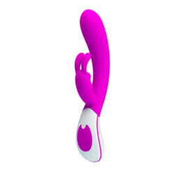 Vibrador con estimulador de clítoris - Harlan