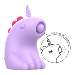 Estimulador de clítoris con lengua de pulsación - Unicornio