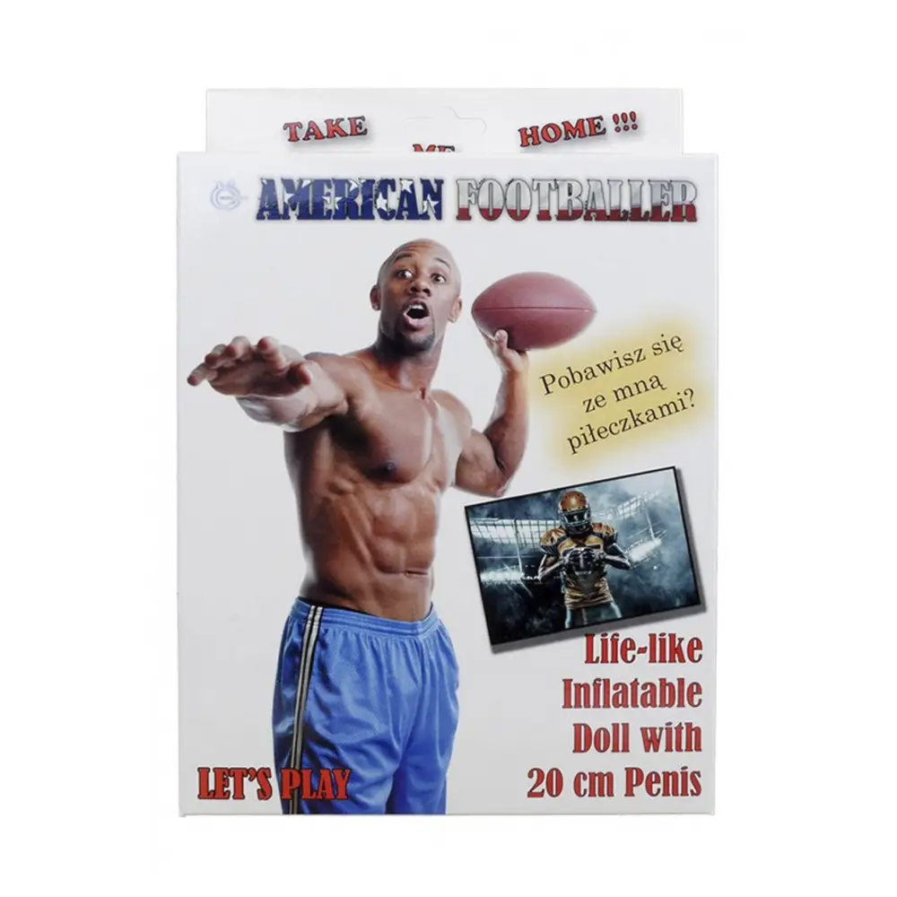 Muñeco hinchable - Footballer