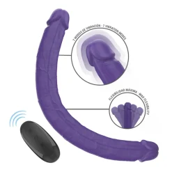 Doble vibrador con mando