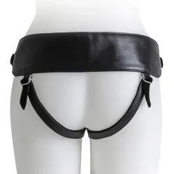 Alternative view of Arnés con dildo morado - Talla M