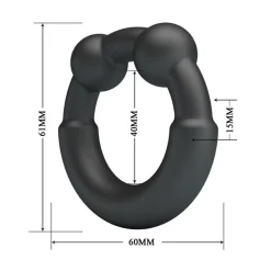 Alternative view of Anillo de silicona - Meco