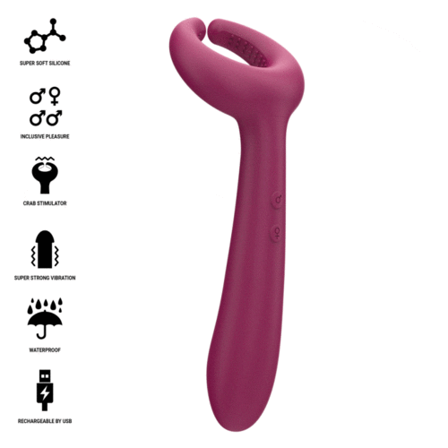 Vibrador inclusivo para parejas - Rowan