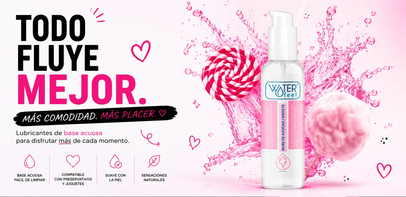 Selección de lubricantes íntimos en Sex Shop Córdoba Ninfa's
