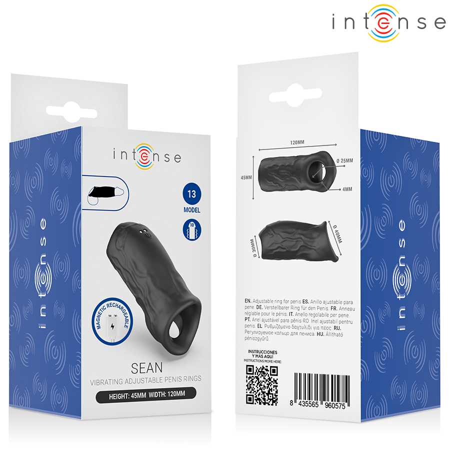 Funda para el pene con vibración - Sean - Imagen 3